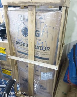 Refrigerator Packing with Crates For shifting